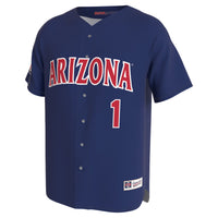 Arizona Wildcats GameDay Greats Lightweight Collegiate Baseball Fashion Jersey - Navy