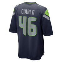 Seattle Seahawks Jimmy Ciarlo Navy jersey – view 3