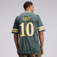 Green Bay Packers Jordan Love Nike Green 2026 Rivalries Collection Game Jersey