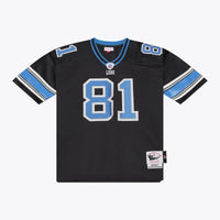 Detroit Lions Calvin Johnson Mitchell & Ness Black 2007 Authentic Throwback Jersey