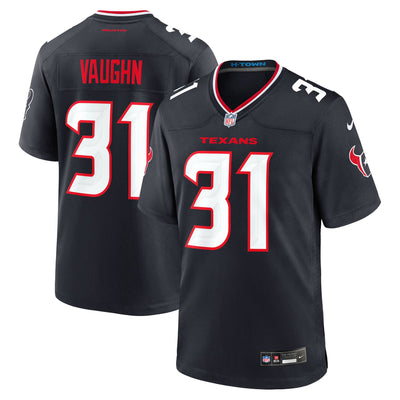 Houston Texans Deuce Vaughn Nike Navy Team Game Jersey