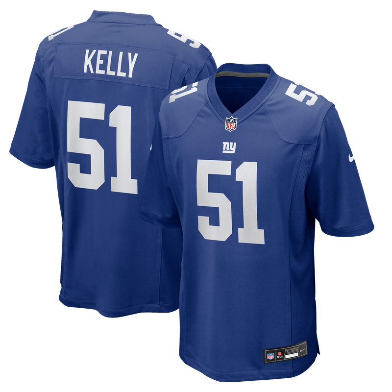 New York Giants Jack Kelly Nike Royal Team Game Jersey