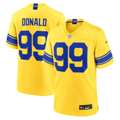 Los Angeles Rams Aaron Donald Nike Classic Sol Game Jersey