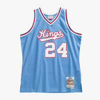 Sacramento Kings Mitchell & Ness Reggie Theus 1985 Swingman Authentic Jersey - Light Blue