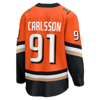 Anaheim Ducks Leo Carlsson Fanatics Orange Home Breakaway Jersey