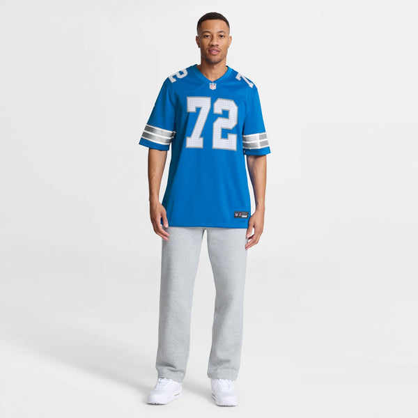 Detroit Lions Aidan Keanaaina Nike Blue Team Game Jersey