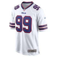 Buffalo Bills T.J. Parker Nike White Game Jersey