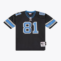 Detroit Lions Calvin Johnson Mitchell & Ness Black 2007 Authentic Throwback Jersey