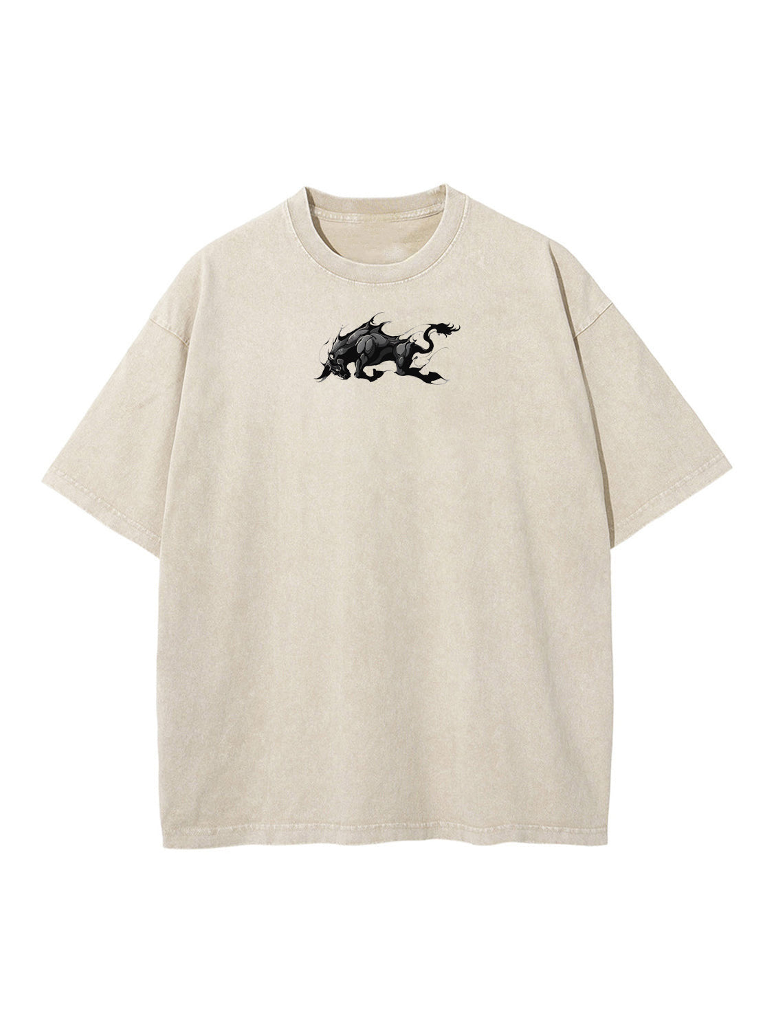 Sand t-shirt with Yami Sukehiro Black Clover Bulls Captain graphic – photo 2