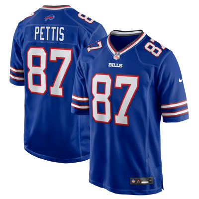 Buffalo Bills Dante Pettis Nike Royal Team Game Jersey