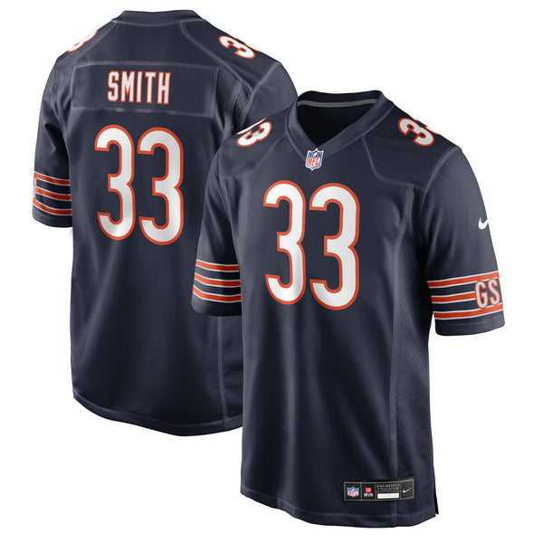Chicago Bears Keidron Smith Nike Navy Team Game Jersey