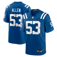 Indianapolis Colts CJ Allen Nike Royal Team Game Jersey