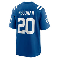 Indianapolis Colts Seth McGowan Royal jersey – view 5