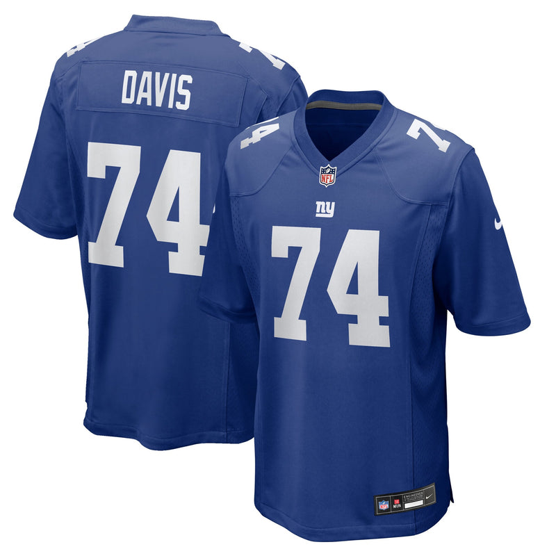 New York Giants J.C. Davis Royal jersey – view 1