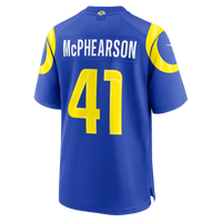 Los Angeles Rams Zech McPhearson Nike Royal Team Game Jersey