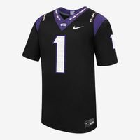 TCU Horned Frogs Nike Replica Football Jersey - Black