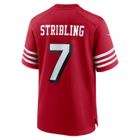 San Francisco 49ers De'Zhaun Stribling Nike Scarlet Alternate Game Jersey