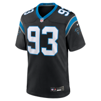 Carolina Panthers TeRah Edwards Nike Black Team Game Jersey