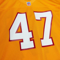 Tampa Bay Buccaneers 1993 John Lynch Mitchell & Ness Orange Authentic Throwback Retired Player Jersey