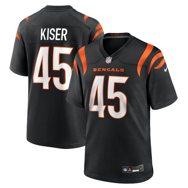 Cincinnati Bengals Jack Kiser Nike Black Team Game Jersey