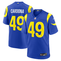 Los Angeles Rams Joe Cardona Nike Royal Team Game Jersey