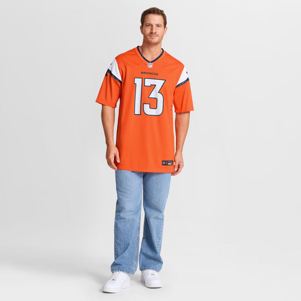Denver Broncos Pat Bryant Nike Orange Team Game Jersey