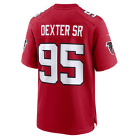 Atlanta Falcons Gervon Dexter Sr. Nike Red Team Game Jersey