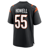 Cincinnati Bengals Cashius Howell Nike Black Team Game Jersey