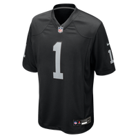 Las Vegas Raiders Number 1 Dad Nike Black Game Jersey