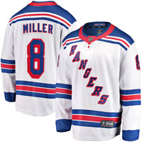 New York Rangers J.T. Miller White jersey – view 2