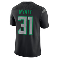 Nasir Wyatt Oregon Ducks Nike Home Game Jersey - Black