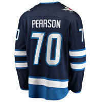 Winnipeg Jets Tanner Pearson Navy jersey – view 4