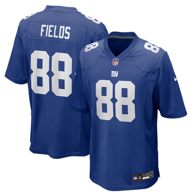 New York Giants Malachi Fields Nike Royal Team Game Jersey