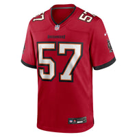 Tampa Bay Buccaneers Yasir Holmes Red jersey – view 4