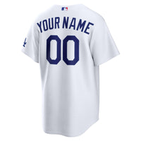 Los Angeles Dodgers Nike White Home Stadium Custom Jersey