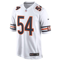 Chicago Bears Brian Urlacher Nike White Retired Player Game Jersey