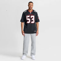 Houston Texans Caleb Johnson Nike Navy Team Game Jersey