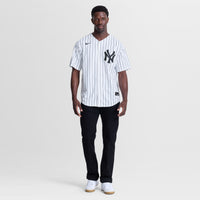 New York Yankees Ben Rice Nike White Home Replica Jersey