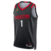 Houston Rockets Jordan Brand Replica Statement Edition Swingman Jersey - Black - Amen Thompson -