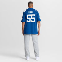 Indianapolis Colts Caden Curry Royal jersey – view 3