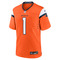 Denver Broncos Nike Orange #1 Dad Game Jersey