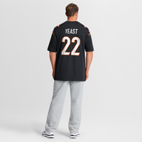 Cincinnati Bengals Russ Yeast Nike Black Team Game Jersey