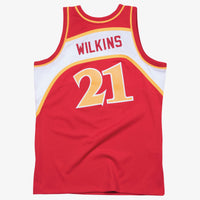 Atlanta Hawks Mitchell & Ness Swingman Jersey Road Dominique Wilkins 1986-87