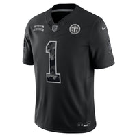 Tennessee Titans Cameron Ward Black jersey – view 2