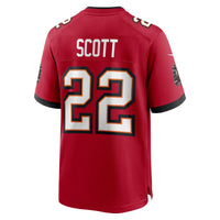 Tampa Bay Buccaneers Keionte Scott Red jersey – view 5