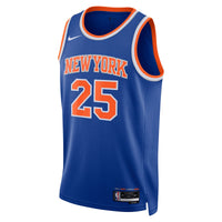 New York Knicks Mikal Bridges - Blue jersey – view 3
