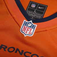 Denver Broncos Talanoa Hufanga Nike Orange Team Game Jersey