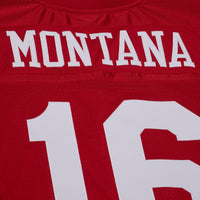 San Francisco 49ers Joe Montana Scarlet jersey – view 6