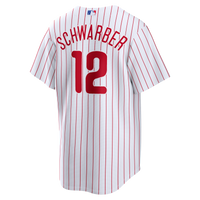 Philadelphia Phillies Kyle Schwarber Nike White Home Replica Jersey
