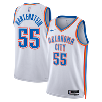 Oklahoma City Thunder Nike Association Edition Swingman Jersey - White - Isaiah Hartenstein -
